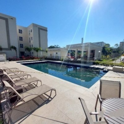 Apartamentos com 44m², 2 quartos, 1 garagem, no bairro Bom Viver em Biguaçu