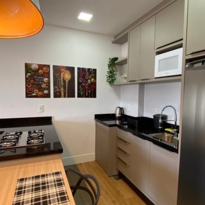 Studio Residencial com 48m², 1 quarto, 1 suíte, 1 garagem, no bairro Saco Grande em Florianópolis