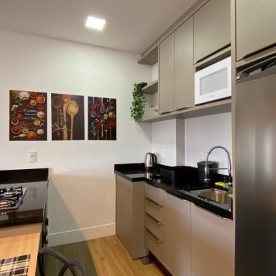 Studio Residencial com 48m², 1 quarto, 1 suíte, 1 garagem, no bairro Saco Grande em Florianópolis