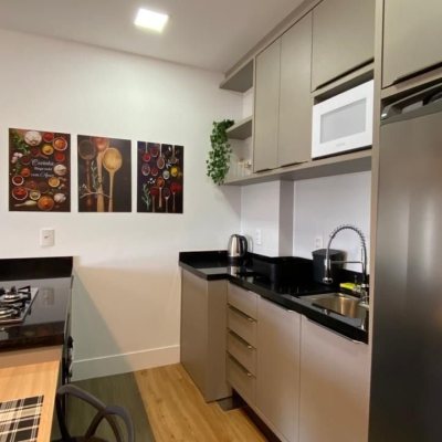 Studio Residencial com 48m², 1 quarto, 1 suíte, 1 garagem, no bairro Saco Grande em Florianópolis