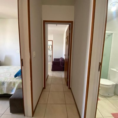 Apartamentos com 61m², 2 quartos (sendo 1 suíte), 1 garagem, no bairro Pagani em Palhoça