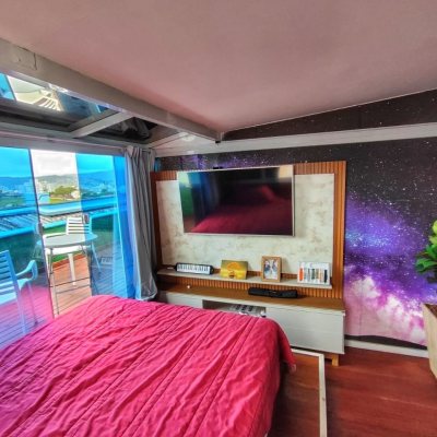 Apartamentos com 54m², 1 quarto, no bairro Capoeiras em Florianópolis