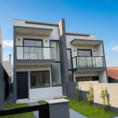 Sobrado Residencial com 86m², 2 quartos, 2 suítes, 1 garagem, no bairro Potecas em São José