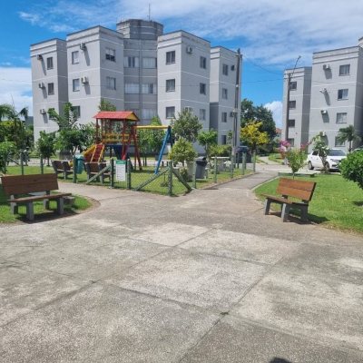 Apartamentos com 46m², 2 quartos, 1 garagem, no bairro Aririu em Palhoça