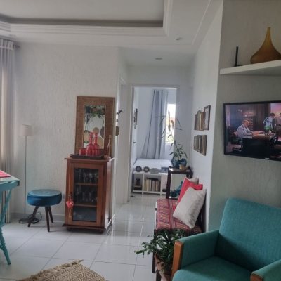 Apartamentos com 46m², 2 quartos, 1 garagem, no bairro Aririu em Palhoça