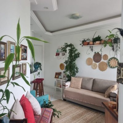 Apartamentos com 46m², 2 quartos, 1 garagem, no bairro Aririu em Palhoça