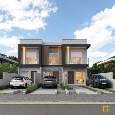 Sobrado Residencial com 120m², 2 quartos, 2 suítes, 2 garagens, no bairro São João Do Rio Vermelho em Florianópolis