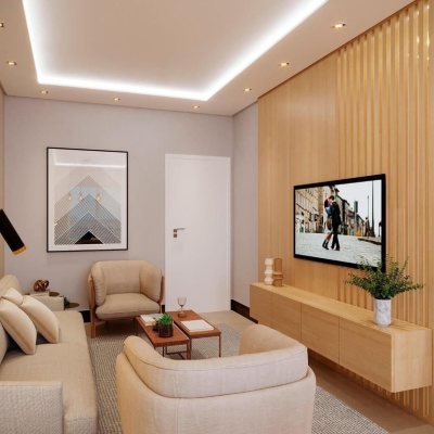 Apartamentos com 78m², 2 quartos, 1 suíte, 1 garagem, no bairro Barreiros em São José