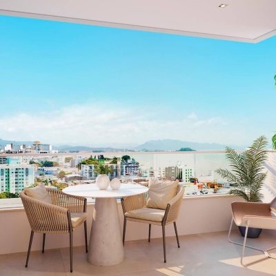 Apartamentos com 78m², 2 quartos, 1 suíte, 1 garagem, no bairro Barreiros em São José