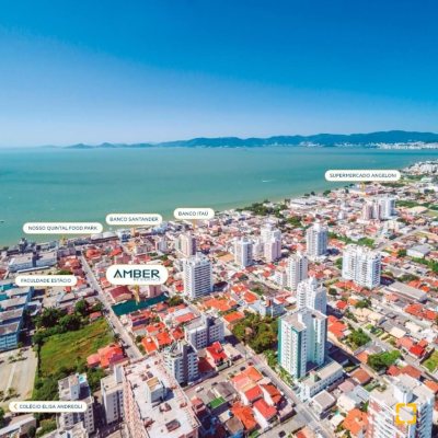 Apartamentos com 78m², 2 quartos, 1 suíte, 1 garagem, no bairro Barreiros em São José