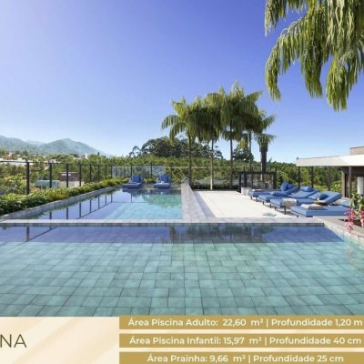 Apartamentos com 104m², 3 quartos, 1 suíte, 2 garagens, no bairro Campeche em Florianópolis