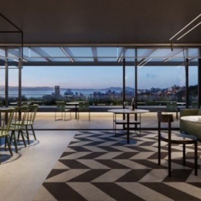 Studio Residencial com 29m², 1 quarto, 1 garagem, no bairro Centro em Florianópolis