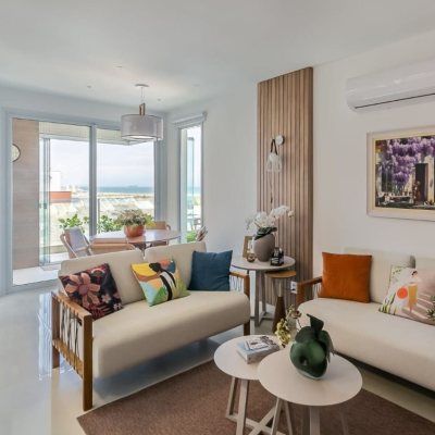 Cobertura com 166m², 2 quartos, 2 suítes, 3 garagens, no bairro Campeche em Florianópolis