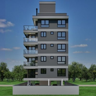 Apartamentos com 92m², 3 quartos (sendo 1 suíte), 1 garagem, no bairro Centro em Palhoça