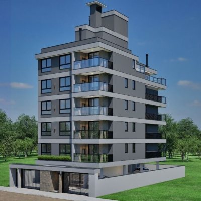 Apartamentos com 92m², 3 quartos (sendo 1 suíte), 1 garagem, no bairro Centro em Palhoça