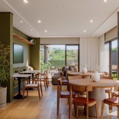 Apartamentos com 33m², 2 quartos, 1 garagem, no bairro Cachoeira Do Bom Jesus em Florianópolis