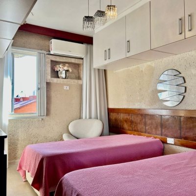 Apartamentos com 47m², 1 quarto, 1 garagem, no bairro Canasvieiras em Florianópolis