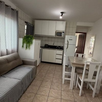 Apartamentos com 52m², 1 quarto, 1 garagem, no bairro Canasvieiras em Florianópolis