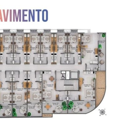 Apartamentos com 37m², 1 quarto, no bairro Santo Antônio De Lisboa em Florianópolis