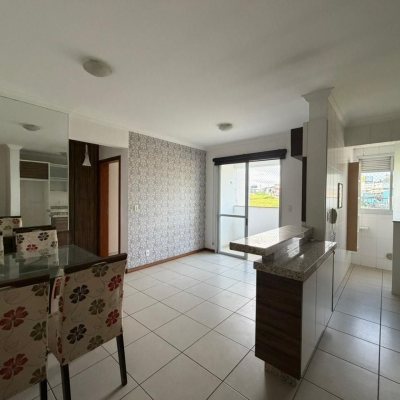 Apartamentos com 48m², 1 quarto, 1 garagem, no bairro Fazenda Santo Antônio em São José