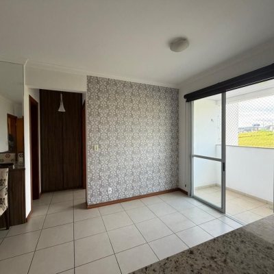 Apartamentos com 48m², 1 quarto, 1 garagem, no bairro Fazenda Santo Antônio em São José