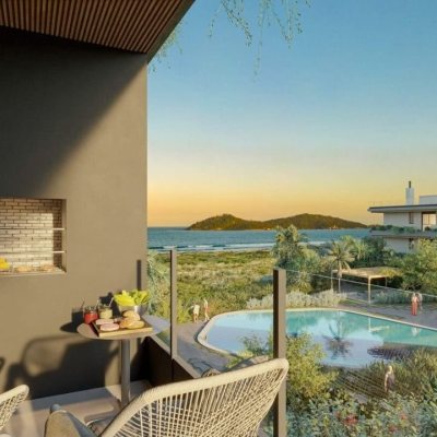Apartamentos com 51m², 1 quarto, 1 garagem, no bairro Campeche em Florianópolis