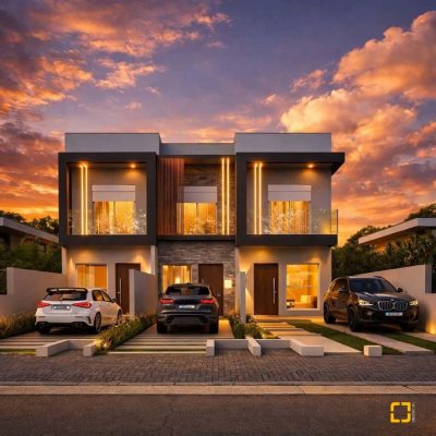 Casa Residencial com 120m², 2 quartos (sendo 2 suítes), 2 garagens, no bairro São João Do Rio Vermelho em Florianópolis