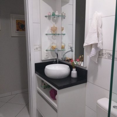 Apartamentos com 59m², 2 quartos, 1 garagem, no bairro Forquilhinha em São José