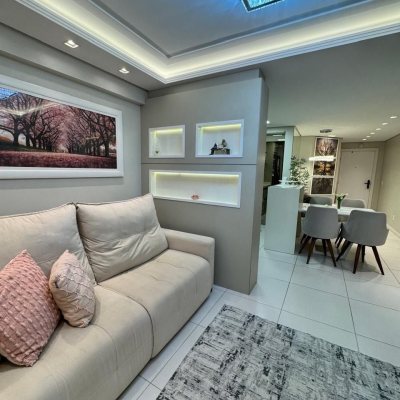 Apartamentos com 75m², 2 quartos (sendo 1 suíte), 1 garagem, no bairro Nossa Senhora Do Rosário em São José