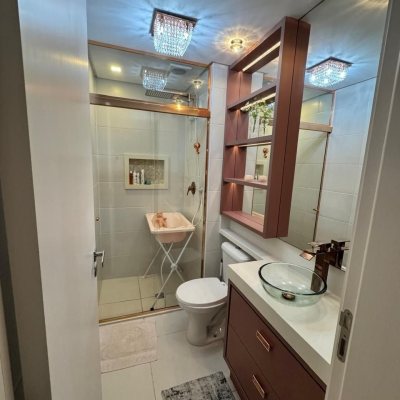 Apartamentos com 75m², 2 quartos (sendo 1 suíte), 1 garagem, no bairro Nossa Senhora Do Rosário em São José