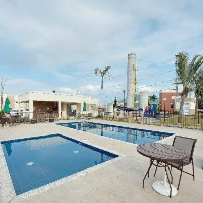 Apartamentos com 47m², 2 quartos, 1 garagem, no bairro Forquilhas em São José