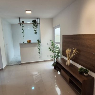 Apartamentos com 47m², 2 quartos, 1 garagem, no bairro Forquilhas em São José