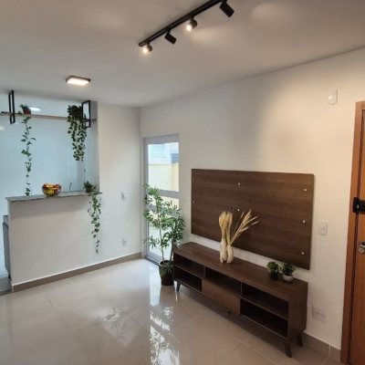 Apartamentos com 47m², 2 quartos, 1 garagem, no bairro Forquilhas em São José