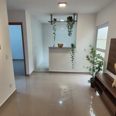 Apartamentos com 47m², 2 quartos, 1 garagem, no bairro Forquilhas em São José
