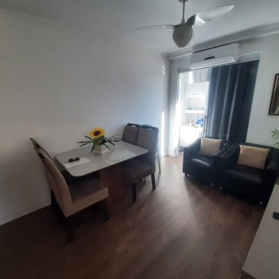 Apartamentos com 41m², 1 quarto, 1 garagem, no bairro Campinas em São José