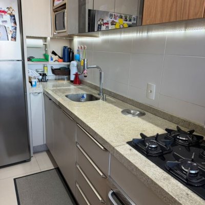 Apartamentos com 66m², 2 quartos (sendo 1 suíte), 1 garagem, no bairro Roçado em São José