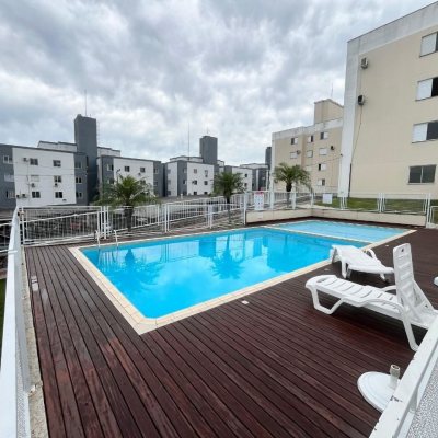 Apartamentos com 55m², 2 quartos, 1 garagem, no bairro Serraria em São José