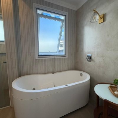 Casa em Condomínio com 204m², 3 quartos (sendo 1 suíte), 1 garagem, no bairro Sul Do Rio em Santo Amaro Da Imperatriz