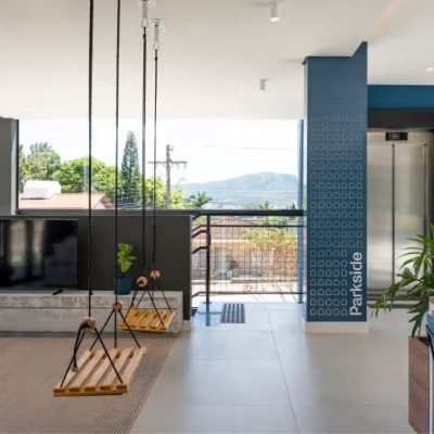 Studio Residencial com 23m², 1 quarto, 1 garagem, no bairro Carvoeira em Florianópolis