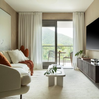 Apartamentos com 76m², 2 quartos (sendo 1 suíte), 1 garagem, no bairro Cacupé em Florianópolis