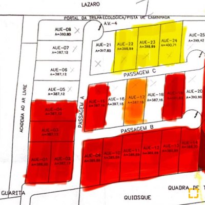 Terrenos Residenciais com 390m², no bairro Campeche em Florianópolis
