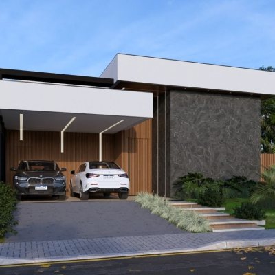 Casa em Condomínio com 266m², 3 quartos (sendo 3 suítes), 2 garagens, no bairro Campeche em Florianópolis