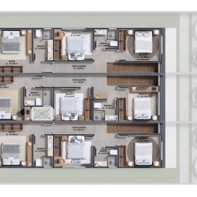 Casa Residencial com 117m², 3 quartos (sendo 1 suíte), 2 garagens, no bairro Ribeirão Da Ilha em Florianópolis