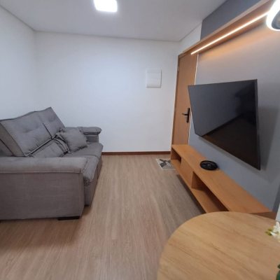 Apartamentos com 48m², 2 quartos, 1 garagem, no bairro Jardim Janaina em Biguaçu