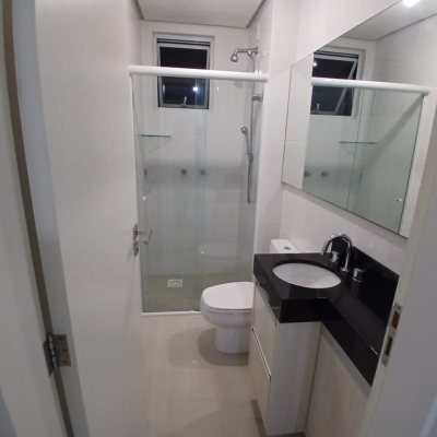 Apartamentos com 79m², 2 quartos (sendo 1 suíte), 1 garagem, no bairro Praia Comprida em São José
