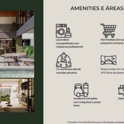 Studio Residencial com 35m², 1 quarto, 1 garagem, no bairro Cachoeira Do Bom Jesus em Florianópolis