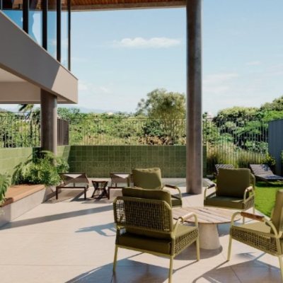 Apartamentos com 33m², 1 quarto, no bairro Cachoeira Do Bom Jesus em Florianópolis