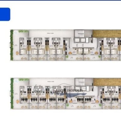Stúdio com 23m², no bairro Cachoeira Do Bom Jesus em Florianópolis