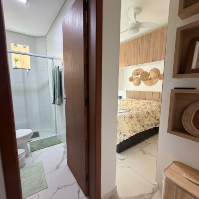 Apartamentos com 61m², 2 quartos (sendo 1 suíte), 1 garagem, no bairro Ingleses do Rio Vermelho em Florianópolis