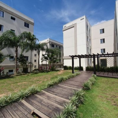 Apartamentos com 43m², 2 quartos, 1 garagem, no bairro Bela Vista em Palhoça
